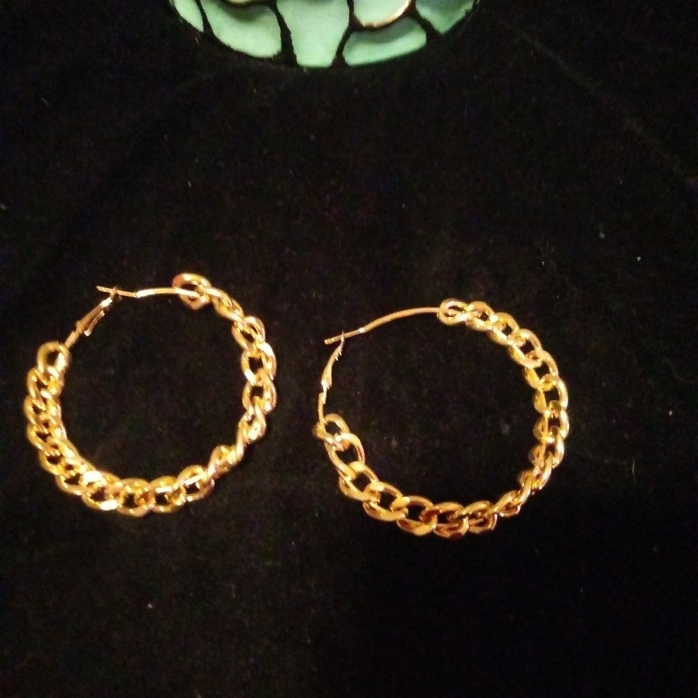 Gold hoops
